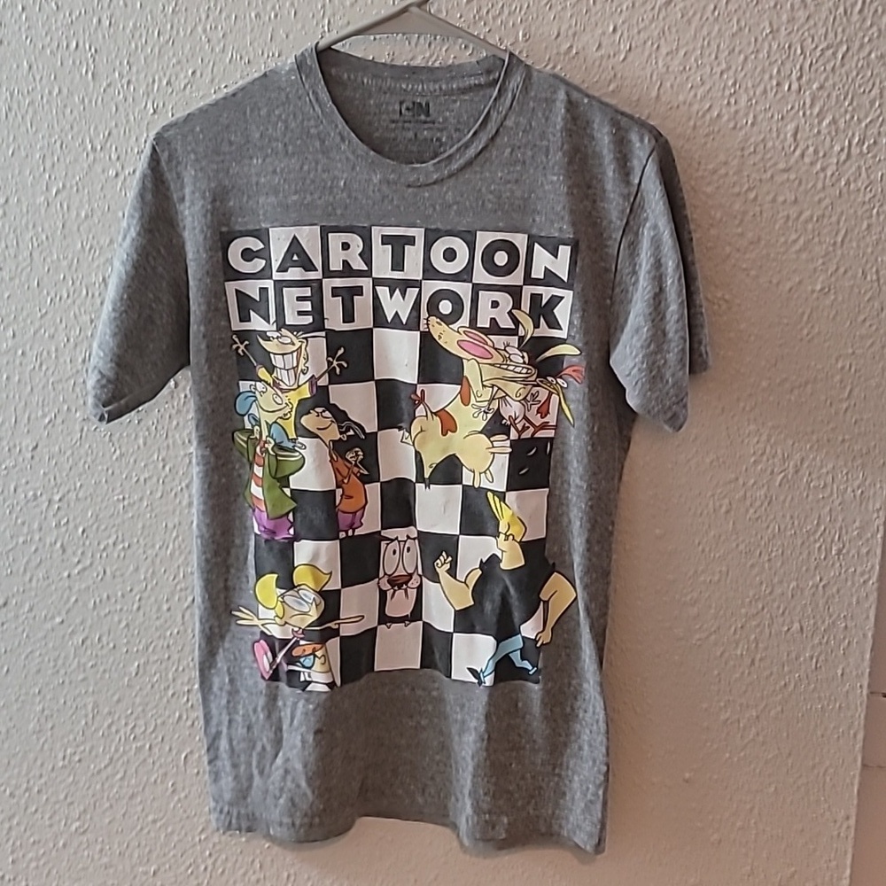 VINTAGE Cartoon Network Gray Shirt size small woman
